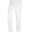 Pantalon médical blanc élastiqué confortable