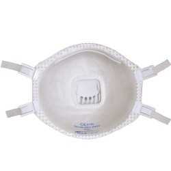 Masque de protection à valve FFP3 NR D - LOT DE 10 PIECES