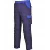Pantalon de Travail coton bleu poches genoux POZNAN