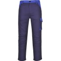 Pantalon de Travail coton bleu poches genoux POZNAN