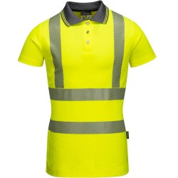 Polo de travail Femme S à 2XL haute visibilité