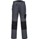 Pantalon de Travail gris avec Genouillères de protection