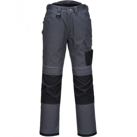 Pantalon de Travail gris avec Genouillères de protection
