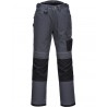 Pantalon de Travail gris avec Genouillères de protection