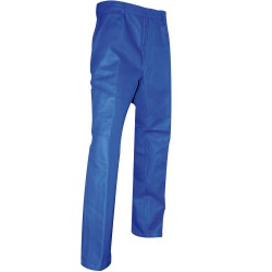 Pantalon de travail GRANDE TAILLE coton bleu