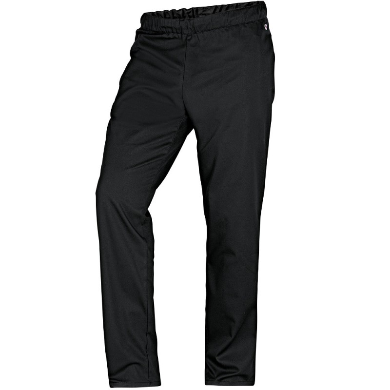 Pantalon médical noir élastiqué confortable