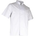 Veste de cuisine blanche manche courte LMA