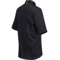 veste-cuisine-noire-manches-courtes-respirante