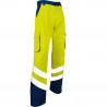 Pantalon de Travail jaune Haute Visibilité Norme EN ISO 20471