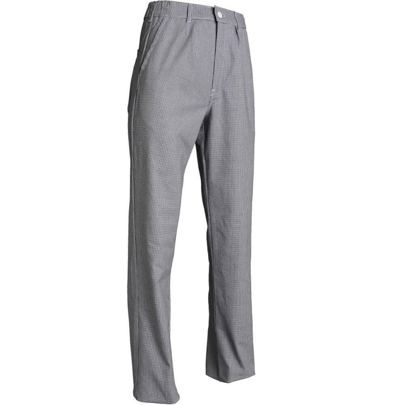 Pantalon de cuisinier pied de poule