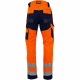 Pantalon de travail orange poches genouilleres-POLARISATION-