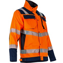 veste-de-travail-haute-visibilité-orange-LMA