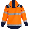 Blouson de travail Softshell 2en1 haute visibilté orange-LMA-