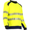 Tee shirt manches longues haute visibilite jaune respirant LMA