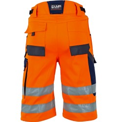 Bermuda de travail orange Haute visibilté-LMA-