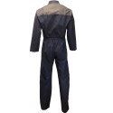 Combinaison de travail double zip marine