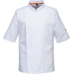 Veste de cuisine manches courtes ventilée CLIMAT