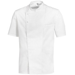 Veste de cuisine manches courtes blanche BP