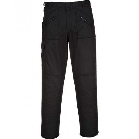 Click Action pantalons de travail pantalons noir
