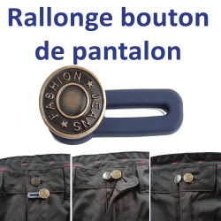 Rallonge bouton pantalon pantalon de travail