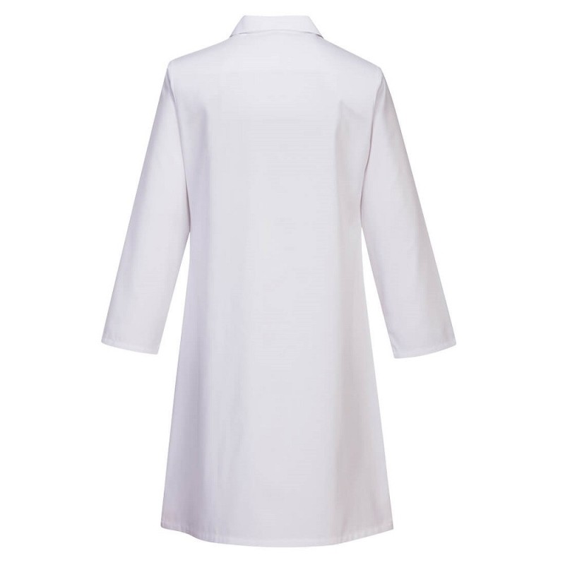 Blouse alimentaire femme blanche
