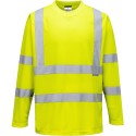 Tee-shirt haute visibilité jaune Manche Longue EN 20471