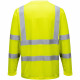 T-shirt jaune haute visibilité Manche Longue EN 20471