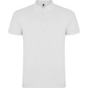 polo blanc coton manches courtes