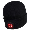 bonnet noir eclairage led