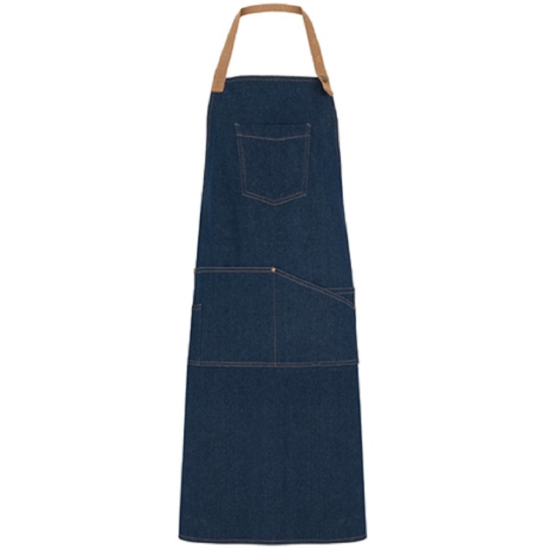 tablier de cuisine bleu jean batali