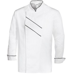 Veste de cuisine manches longues blanche GRAND CHEF