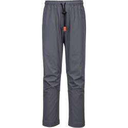 pantalon de cuisinier gris respirant