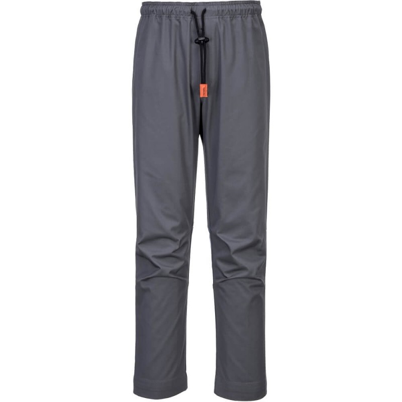 pantalon de cuisinier gris respirant