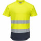 T-Shirt travail jaune haute visibilité