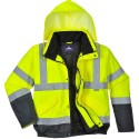 Blouson haute visibilité de travail jaune