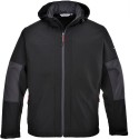 Blouson de travail noir softshell