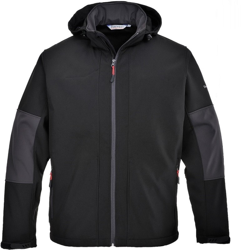 Blouson de travail noir softshell