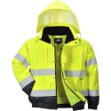 Blouson travail jaune haute visibilité