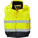 Blouson sans manche jaune haute visibilité