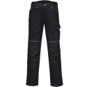 Pantalon de travail noir poches genouilleres