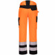 pantalon de travail orange norme en 20471