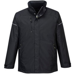 parka de travail noir hiver chaude