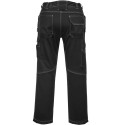 pantalon de travail femme renfort genoux noir