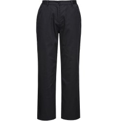 Pantalon de cuisine femme noir