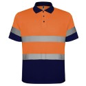 polo travail hivi en20471 orange