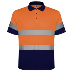 polo travail hivi en20471 orange