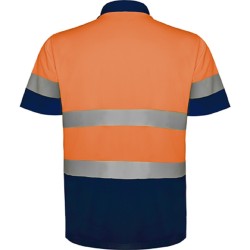 polo de travail haute visibilite orange en20471
