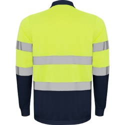 polo jaune manches longues norme en20471