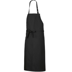 Tablier de cuisine bavette noir BP