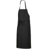 Tablier de cuisine bavette noir BP